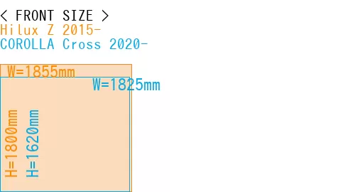 #Hilux Z 2015- + COROLLA Cross 2020-